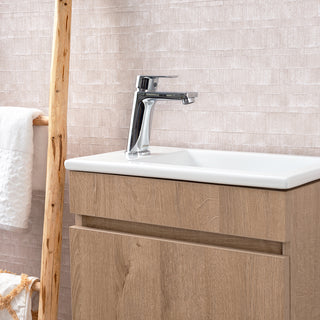 Mueble Vanitorio Petit Nogal + Cubierta 28x46x40 cm