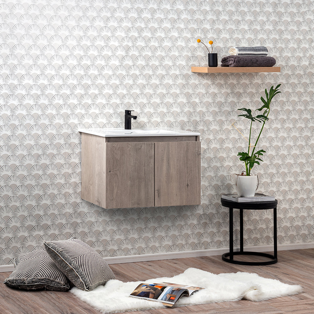 Mueble Vanitorio Ermes Lenga + Cubierta 60x46x50 cm