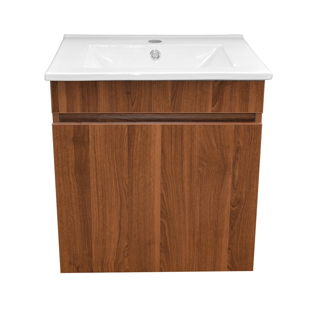 Mueble Vanitorio Moyen Roble + Cubierta 50x46x50 cm