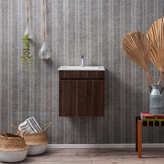 Mueble Vanitorio Moyen Roble + Cubierta 50x46x50 cm