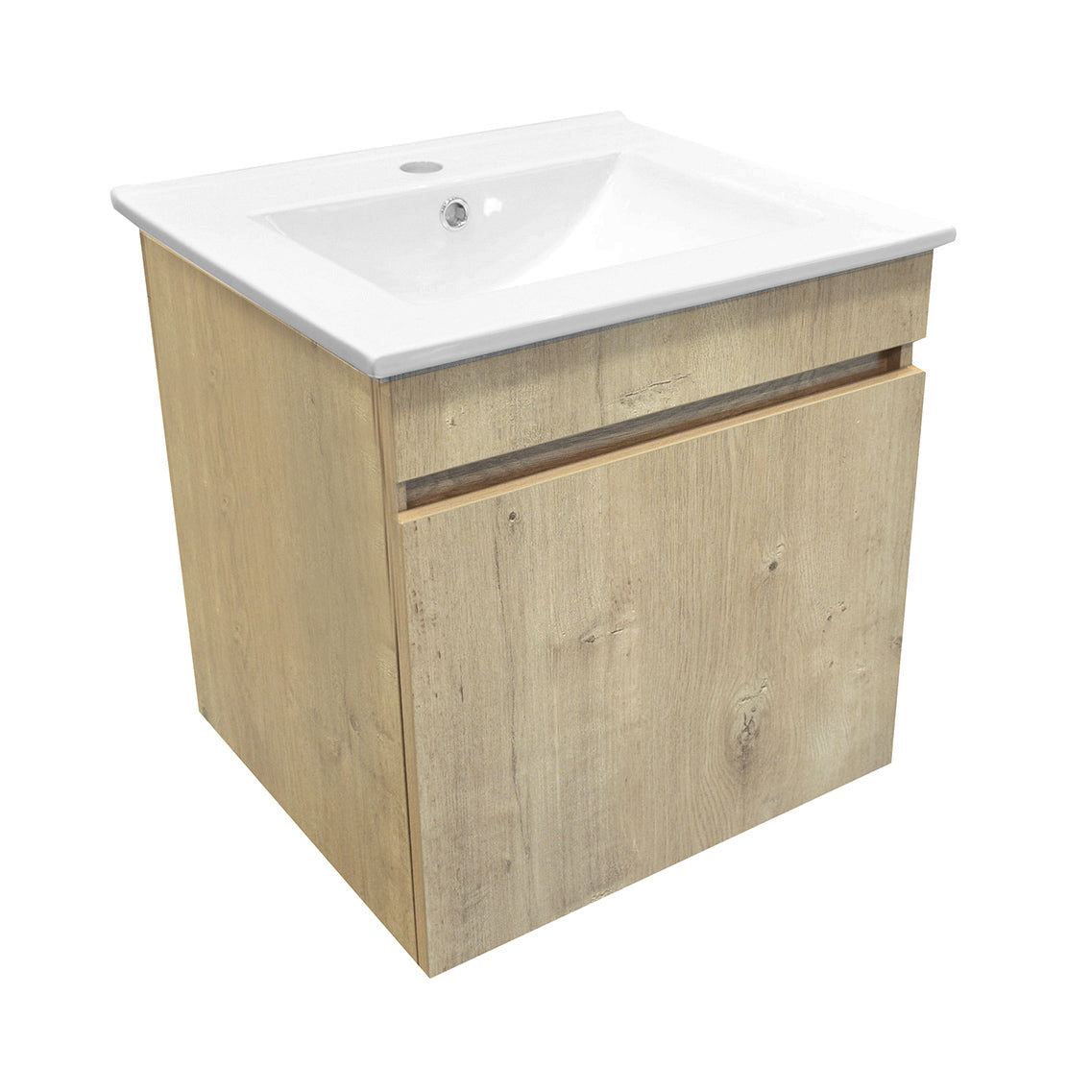 Mueble Vanitorio Moyen Nogal + Cubierta 50x46x50 cm