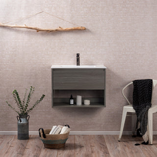 Mueble Vanitorio Zoé Ulmo + Cubierta 120x46x50 cm