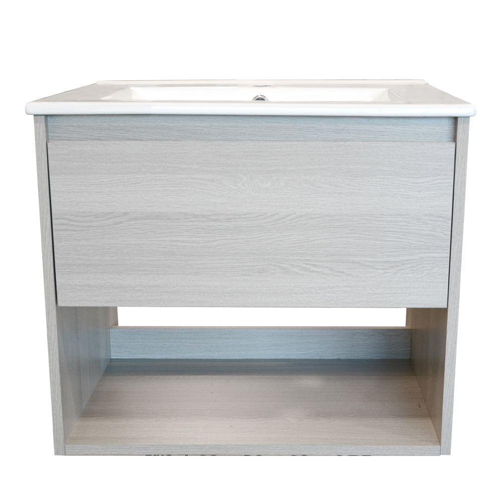 Mueble Vanitorio Zoé Albayalde + Cubierta 90x46x50 cm