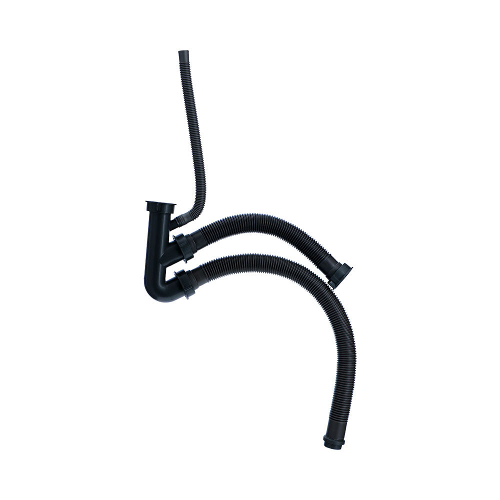 Lavaplatos Doble Empotrado 78x43 Aramis Negro