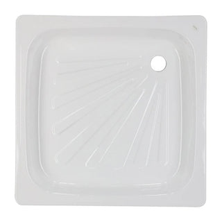 Receptáculo de Acero Esmaltado Atenas 80x80x15 cm sin Desagüe