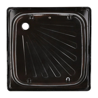 Receptáculo de Acero Esmaltado Atenas 80x80x15 cm sin Desagüe