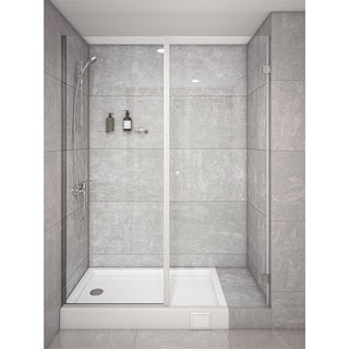 Mampara Abatible 140x195cm vidrio 8 mm espesor