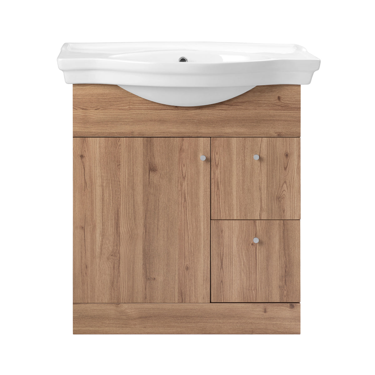 Pack Baño Segovia | Mueble Vanitorio Rústico + Sanitario