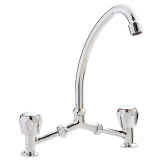Combinación Lavaplatos 8" Tipo V Mossini Cromo