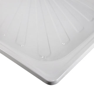 Receptáculo de Acero Esmaltado 15 cm Atenas Con Desagüe