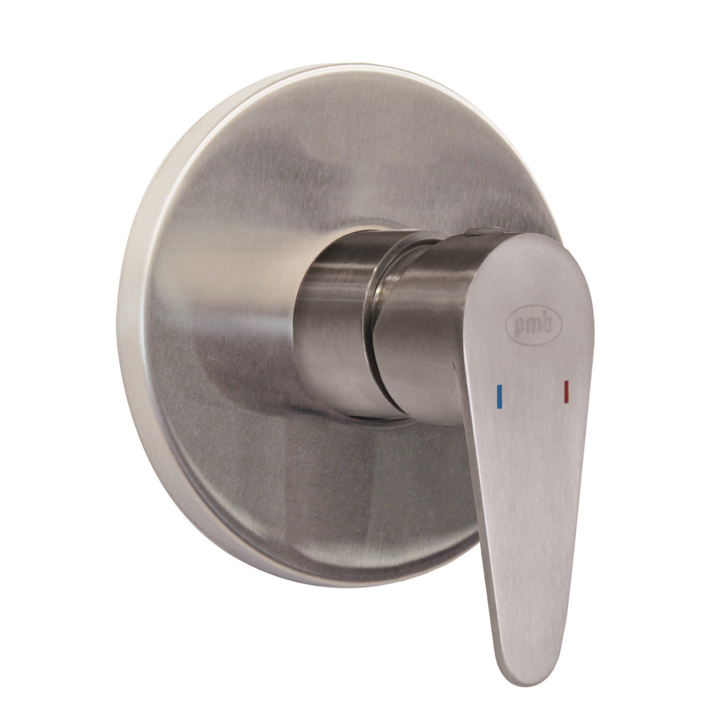 Monomando Ducha Empotrado Vermont Inox Satinado