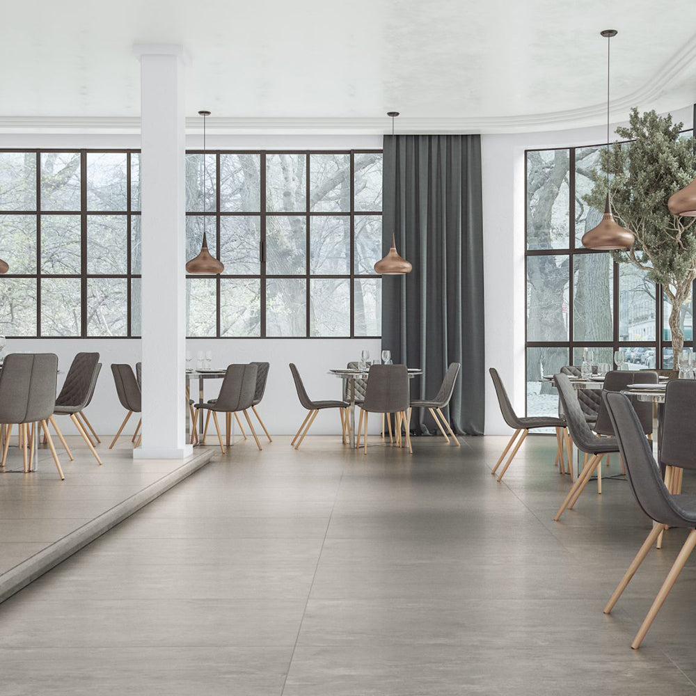 Porcelanato - District Gray Mate 62,5x62,5 cm Rectificado