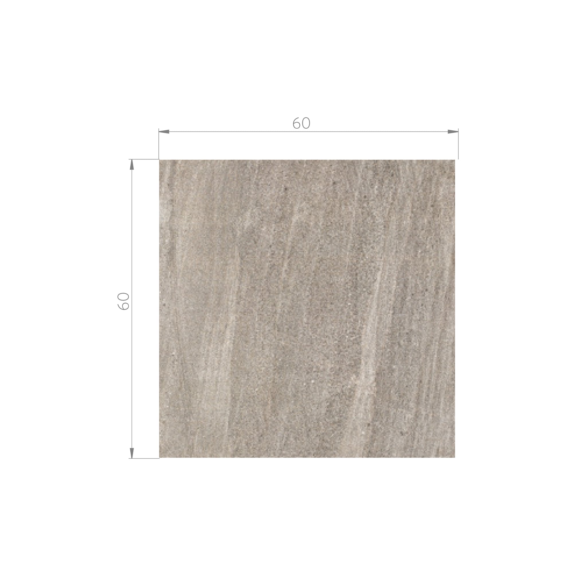 Gres - Bm-A6003 S-Stone Grey 60x60 Rectificado