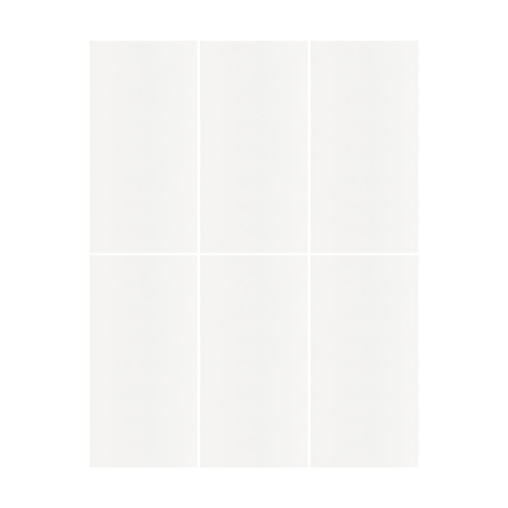 Cerámica Muro - White Frost Plus Acetinado 30x59 Rectificado