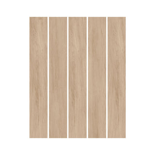 Cerámica Piso - Rieti Café Mate 19x120 Rectificado