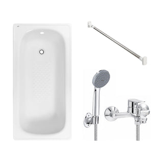 Pack Baño Almazán | Tina + Grifería  + Barra Cortina