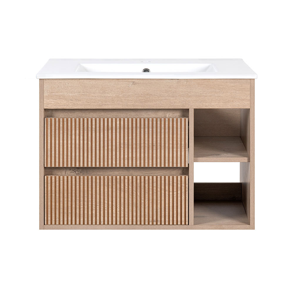 Pack Baño Barcelona | Mueble de Baño + Espejo + Secador de Toallas + Grifería