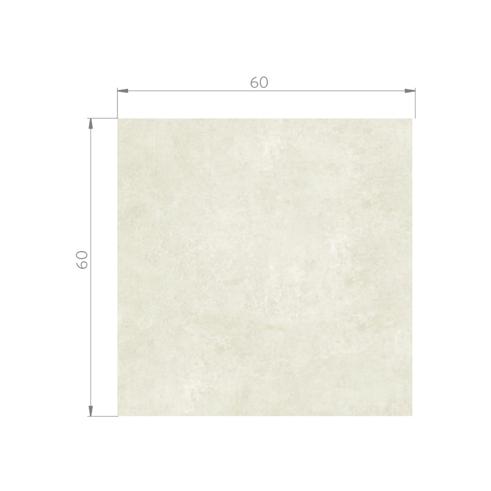 Gres - Living White Gres Mate 60x60 Rectificado