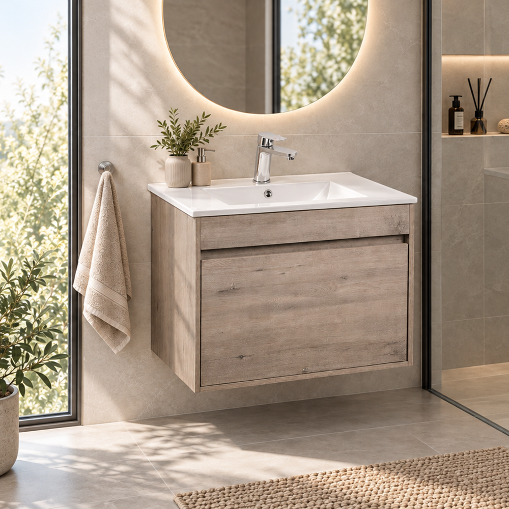 Pack Baño Donostia |  Mueble de Baño Renée Lenga + Grifería Filippo Cromo