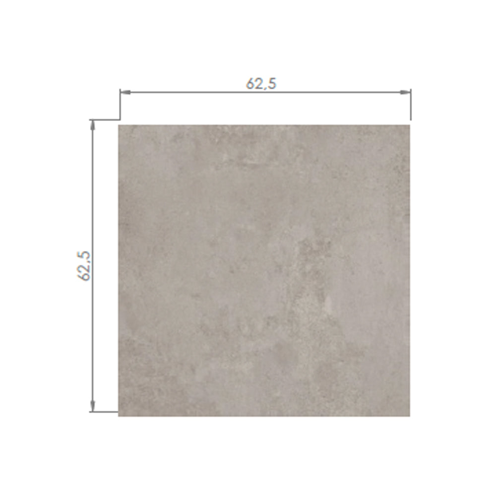 Porcelanato Piso/Muro - District Gray 62,5x62,5 cm Rectificado