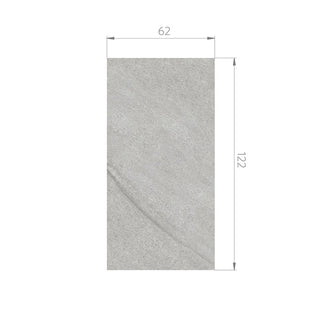 Porcelanato - Castello De Rochester Acetinado 62x122 Rectificado