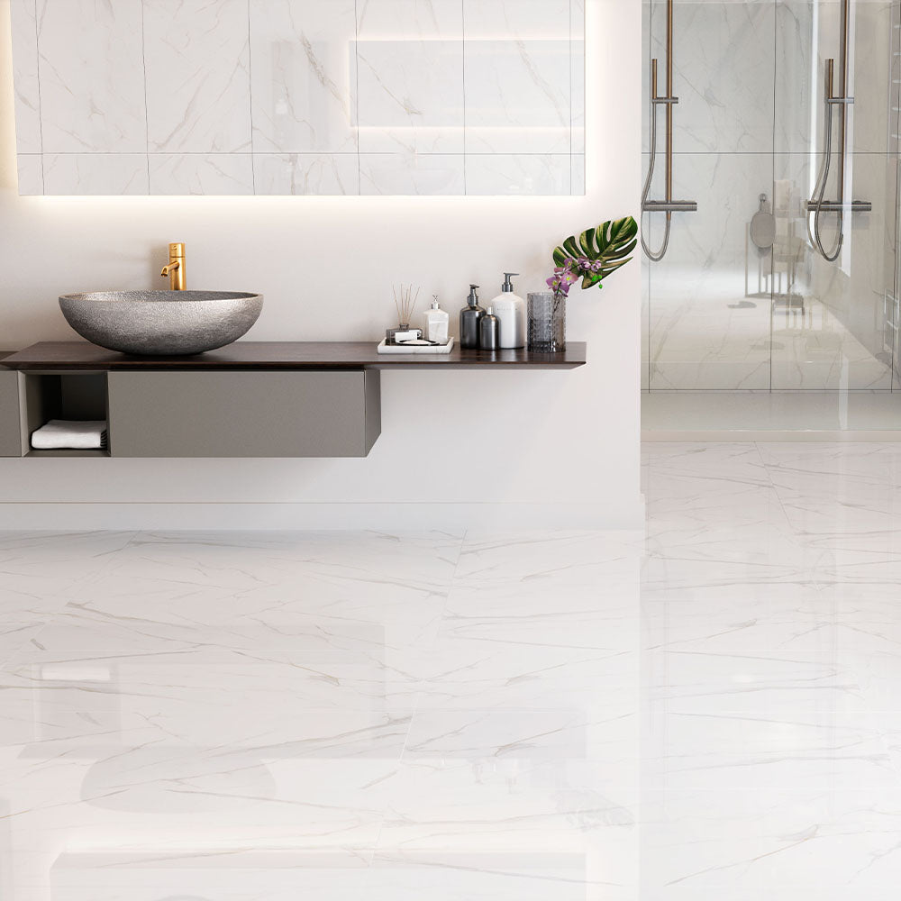 Porcelanato - Gran Calacata Gold Acetinado 62x122 RT