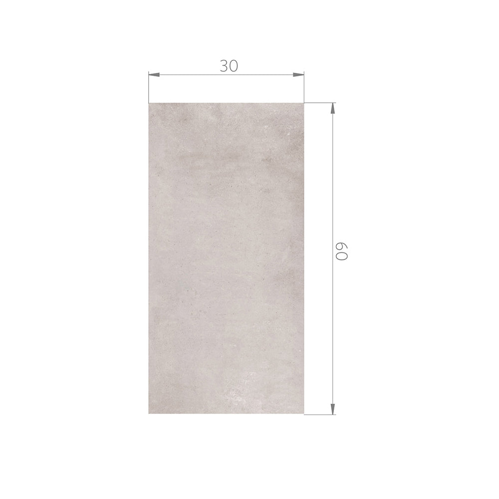 Gres - Central Grigio Matt 30x60 Rectificado