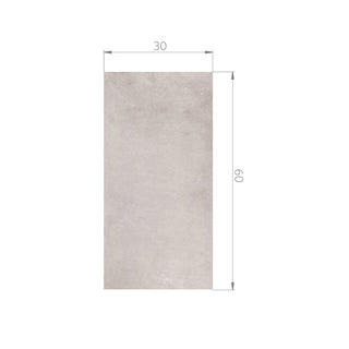 Gres - Central Grigio Matt 30x60 Rectificado