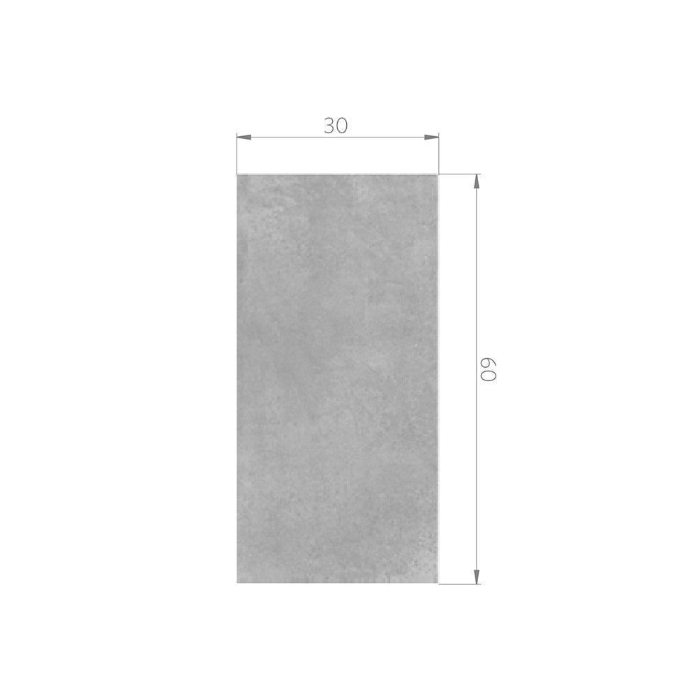 Gres - Cementare Dark Grey Matt 30x60 Rectificado