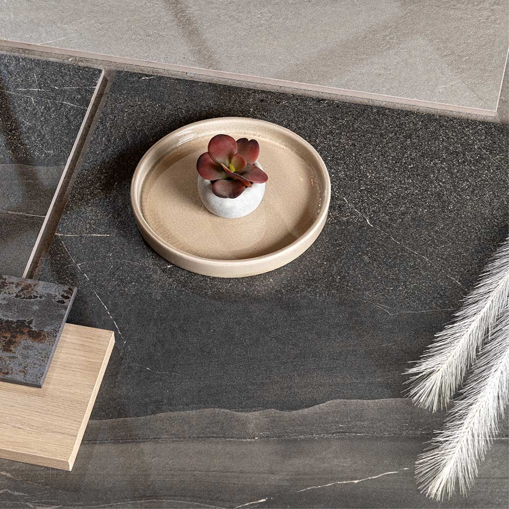 Gres - Glacier Charcoal Matt 60x60 Rectificado