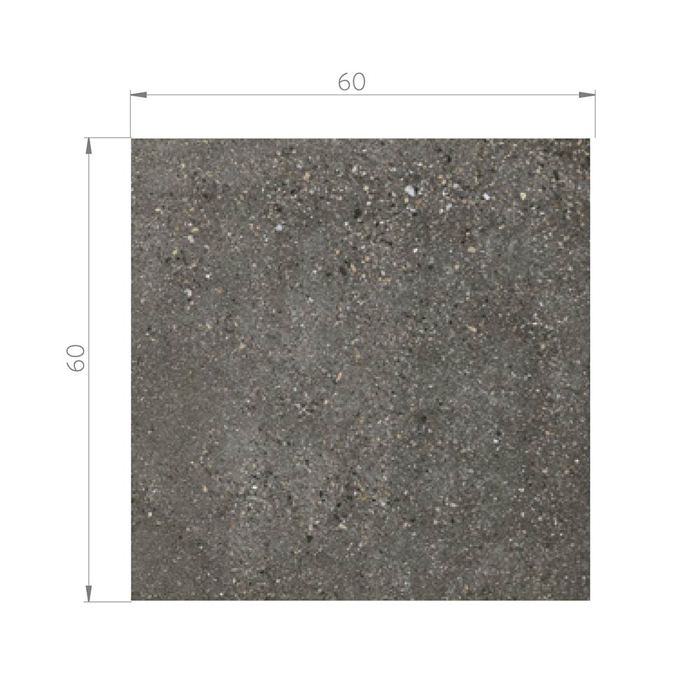 Gres - Beton Charcoal External Antideslizante 60x60 Rectificado