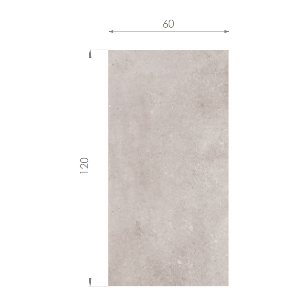 Gres - Central Grigio Matt 60x120 Rectificado