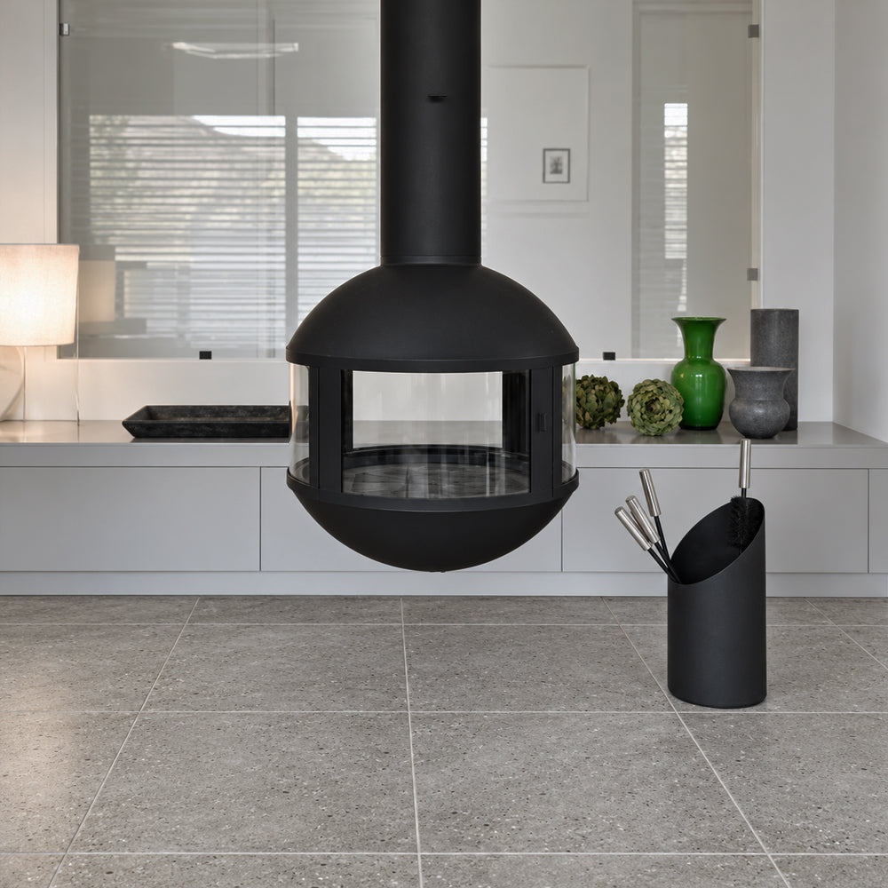 Gres Piso - Beton Grey External 60x60 cm Antideslizante Rectificado