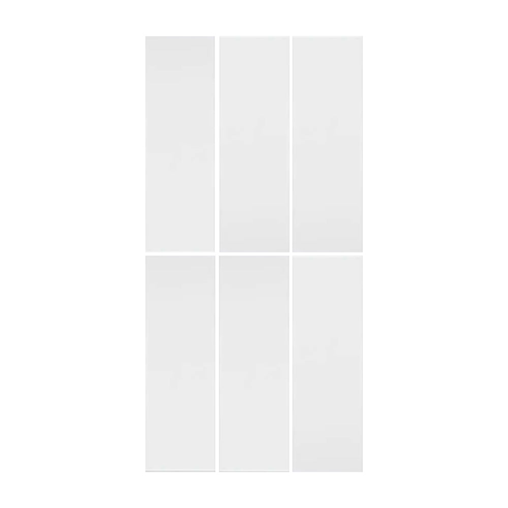 Cerámica Muro - Brick Mate Blanco 10x30