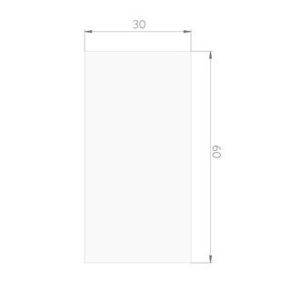 Cerámica Muro - Everest Mate Blanco 30x60 Rectificado