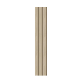 Wall Panel Beige 280x12.2x1.2 cm