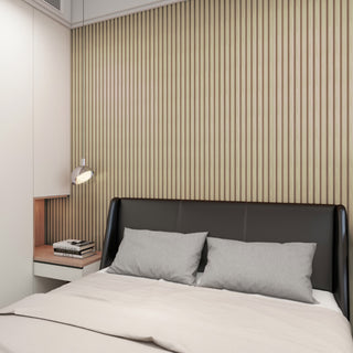 Wall Panel Beige 280x12.2x1.2 cm