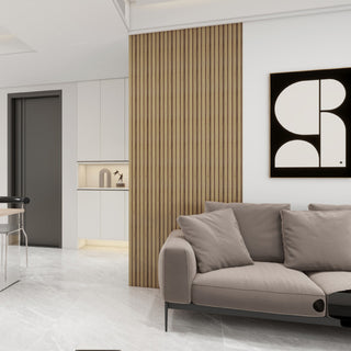 Wall Panel Brown 280x12.2x1.2 cm