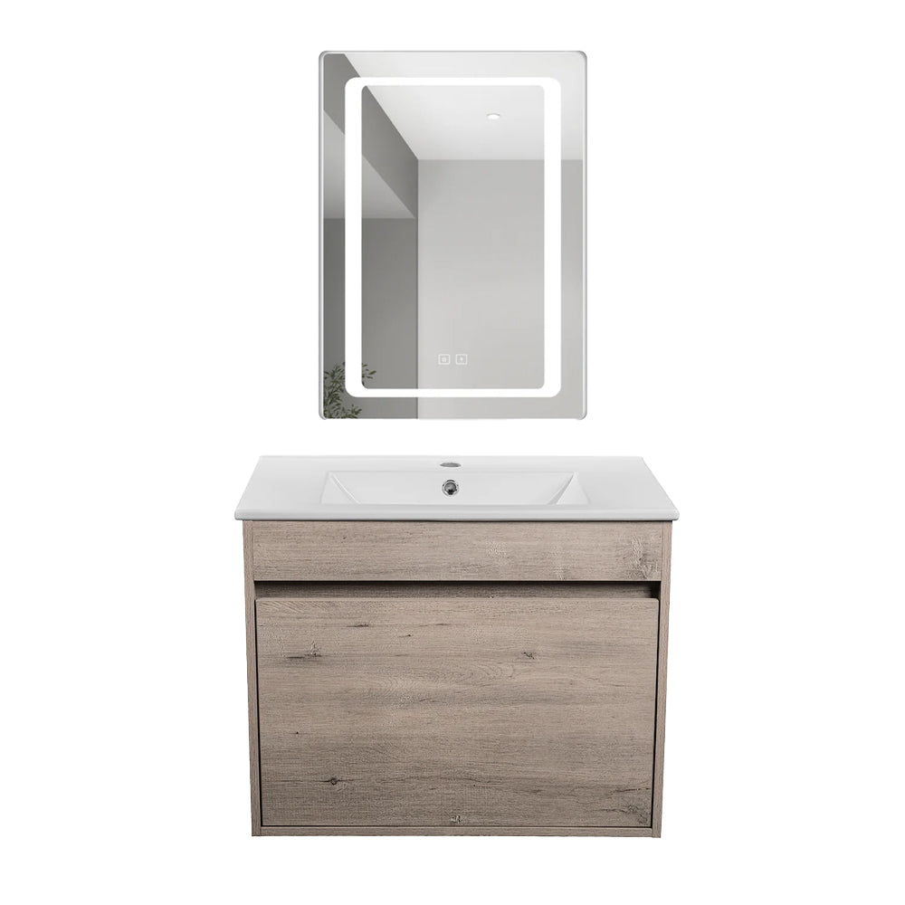 Pack Baño Morella | Mueble Vanitorio + Espejo Led