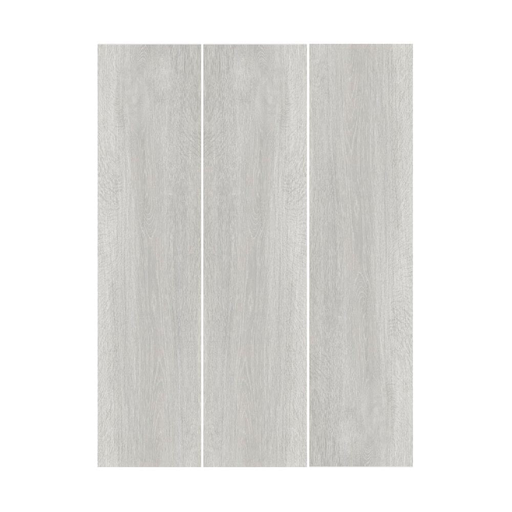 SALDO - T3ME02 - ISLANDIA GRIS ACT Porcelanato Acetinado 22x90 RT