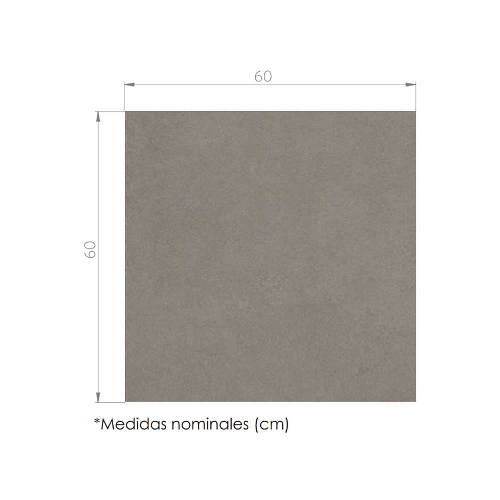 Gres Element Smoke Mate 60x60 RT