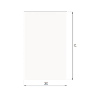 Cerámica Muro - Snow Brillo Blanco 30x45 Rectificado