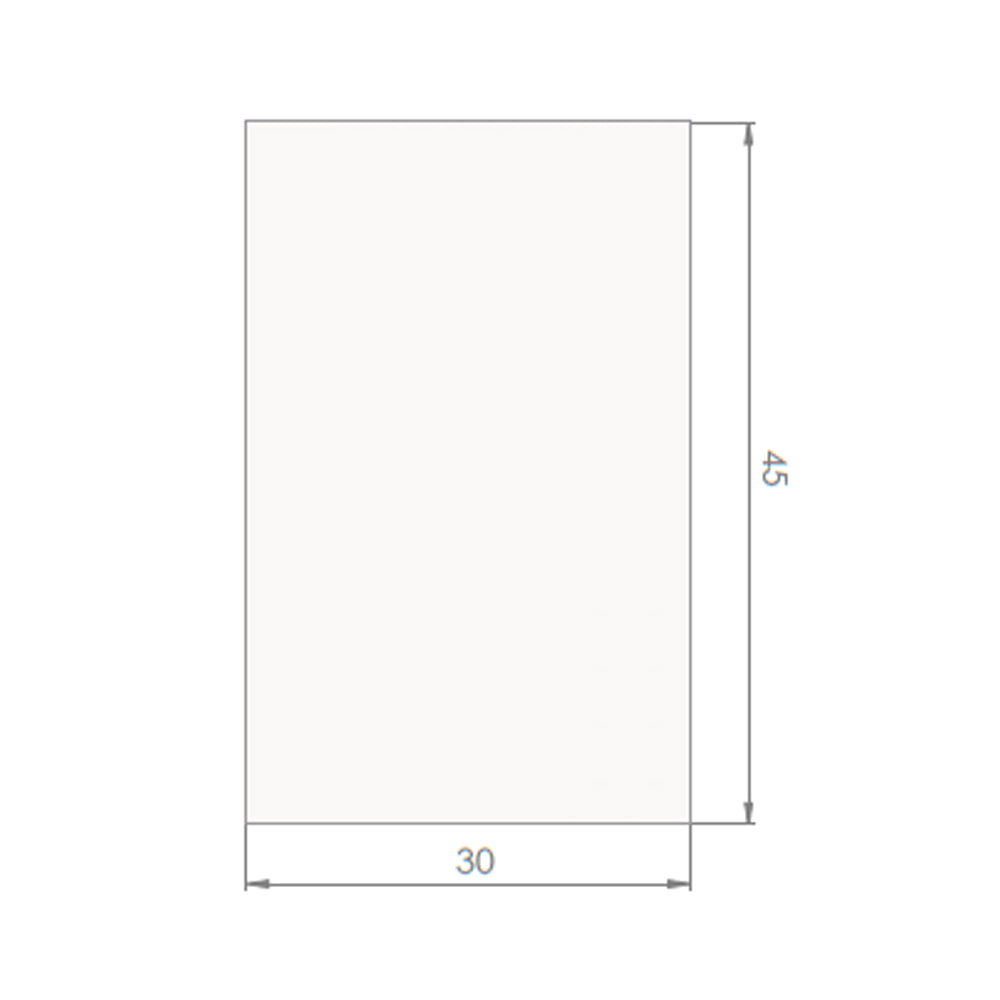 Cerámica Muro - Snow Brillo Blanco 30x45 Rectificado