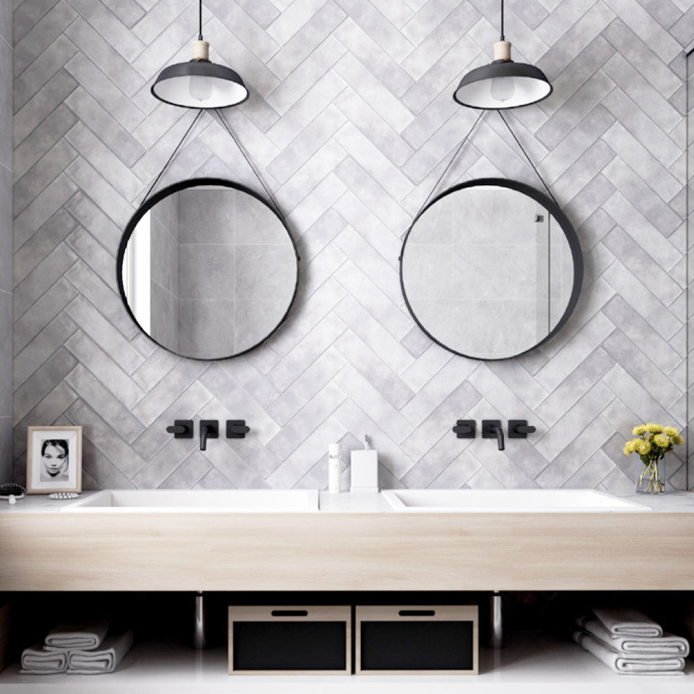 Cerámica  Muro - Soho Pearl Mate  7,5 x 30