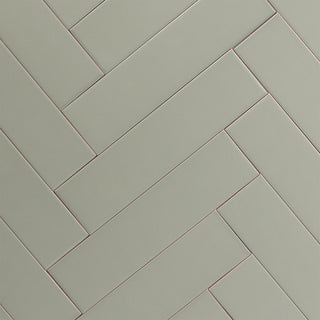 Cerámica Muro - Brick Nolita Oliva Mate 7,5 x 30 cm