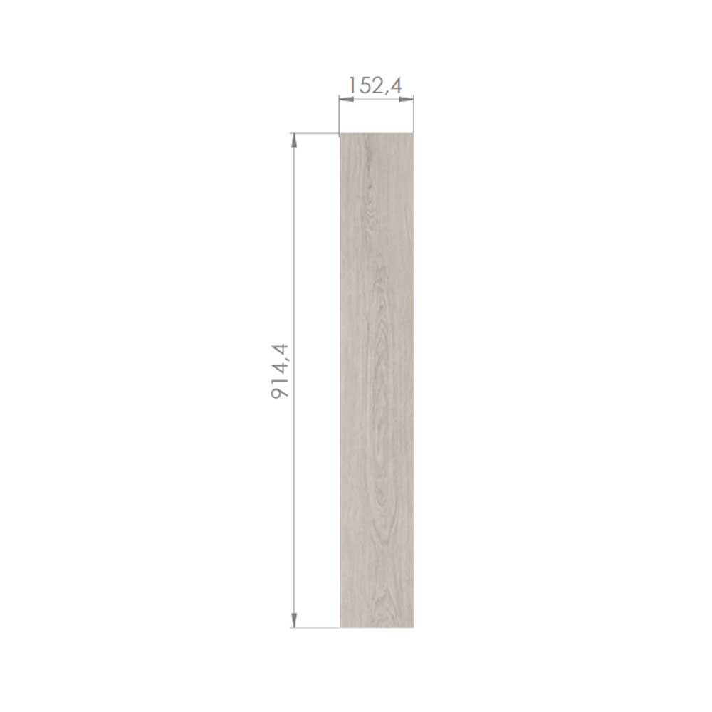 Piso Vinílico LVT Noruega Natural 91,4 x 15,24 cm.