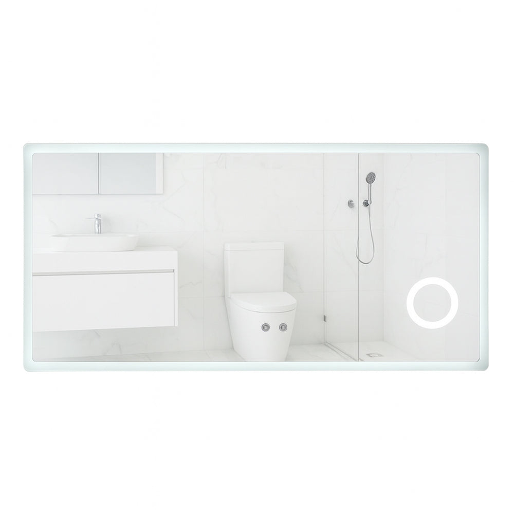 Pack Baño Salamanca | Mueble Vanitorio Doble Lenga + Espejo Led