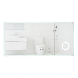 Pack Baño Salamanca | Mueble Vanitorio Doble Lenga + Espejo Led