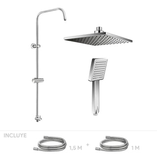 Pack Baño Ecléctico | Columna Ducha + Accesorios