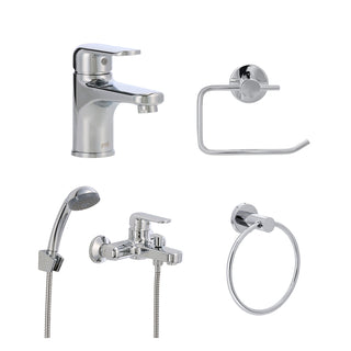 Pack Baño Tarragona | Grifería + Accesorios
